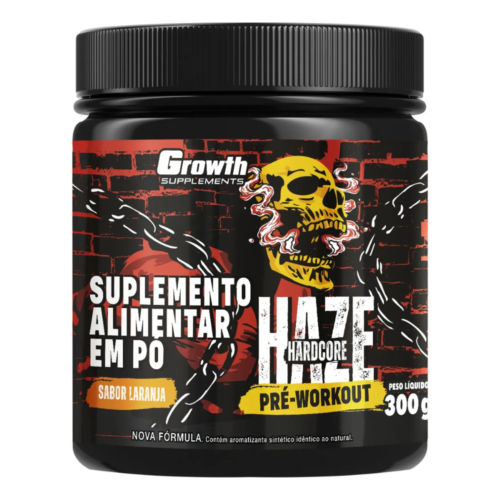 Pré-treino Haze Hardcore 300g Growth Supplements