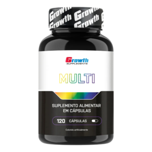 Multivitamínico 120 Cáps. Growth Supplements - Sabor Neutro